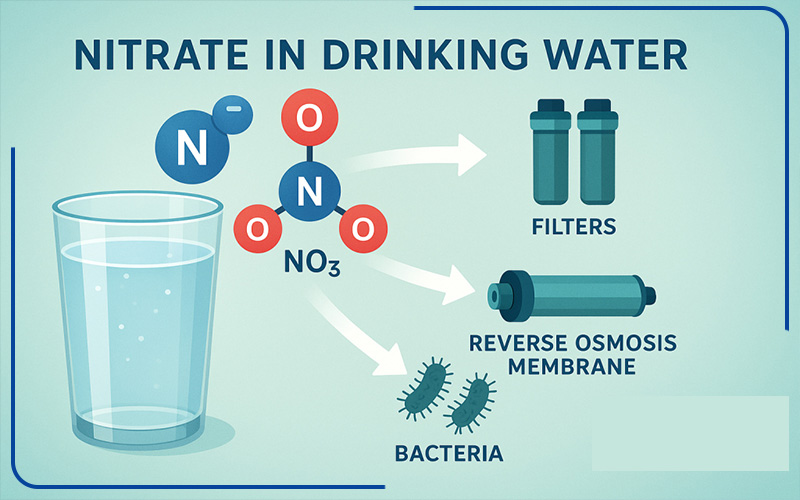 اهمیت حذف نیترات و آرسنیک از آب