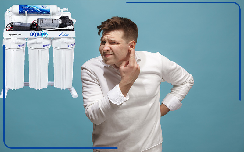 صدای زیاد پمپ یا لرزش غیرطبیعی دستگاه