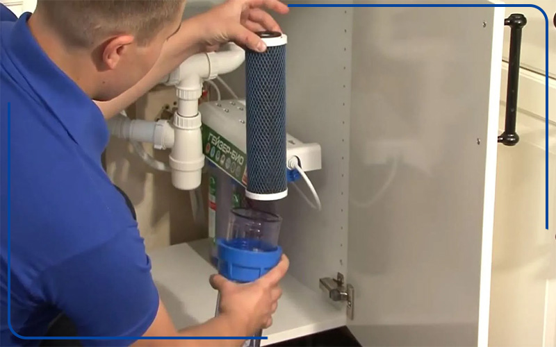 هواگیری و تست نهایی دستگاه