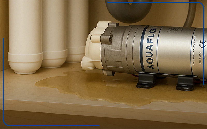 کیفیت پایین آب و تأثیر آن بر کلگی پمپ